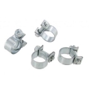 Hose clamps (4 pieces) Clamping range: 40-60 mm Width: 9 mm Wrench size: 7 mm